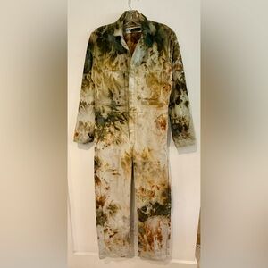 DyersDyes X Red Kap Custom Tie Dye Utility Suit Coveralls Men's Chest Size 36